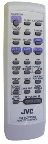 Afstandsbediening Jvc RM-SUXG30U, Ophalen of Verzenden, Nieuw, Origineel