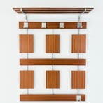 Kapstok - Teak, Chroom - Kapstok