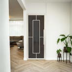 Stalen Binnendeur - Wit - 5 Vlaks - Rookglas, Minder dan 80 cm, Binnendeur, Nieuw, Metaal