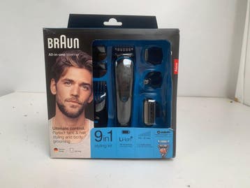 Braun MGK7021 - Alles-in-één Trimmer - 9-in-1 - Zwart, Verzenden, Nieuw