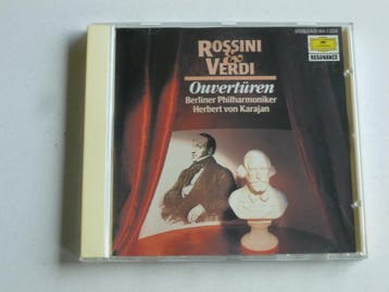 Rossini & Verdi - Overtures / Herbert von Karajan, Cd's en Dvd's, Cd's | Klassiek, Ophalen of Verzenden, Zo goed als nieuw