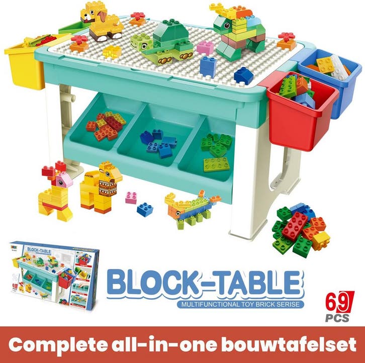 Little big bird Duplo tafel - Speeltafel voor kind -, Kinderen en Baby's, Speelgoed | Overig, Zo goed als nieuw, Ophalen of Verzenden
