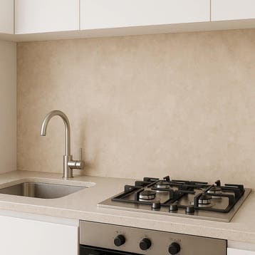 Wandpaneel Bladel set van 4 panelen 120x60 cm Beige Stone [n, Doe-het-zelf en Verbouw, Verzenden, Nieuw