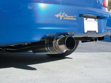 HKS 02-07 WRX / 04-07 STi Carbon Ti Exhaust, Ophalen of Verzenden, Nieuw