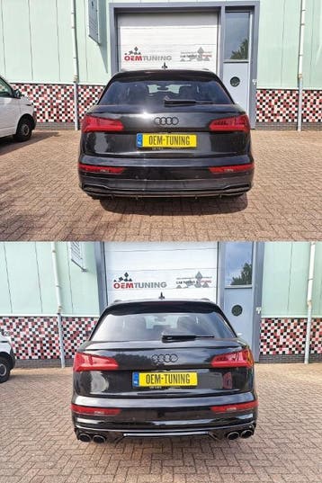 Diffuser geschikt voor Q5 | SQ-Style | 2017-2025 | S-Line |, Nieuw, Achter, Bumper, Audi