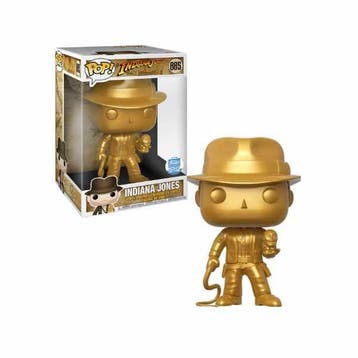 Funko Pop Adventure  Indiana Jones 885 Gold Funko  10 inch, Verzenden, Nieuw