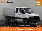 Mercedes Sprinter Dubbel cabine L5 H1 2024 Diesel, Auto's, Mercedes-Benz, Wit, Nieuw, Dealer onderhouden, Te koop