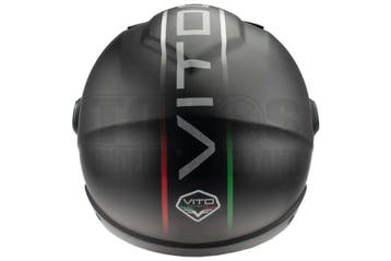 Helm Vito Jethelm met zonnevizier Lavori Fashion mat zwar..., Ophalen of Verzenden, Nieuw, Vito
