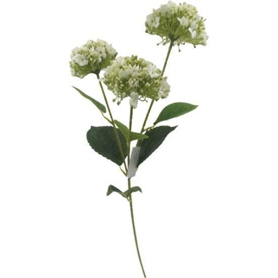 Hortensia Ivory Zijdenbloem 63 cm per stuk, Huis en Inrichting, Woonaccessoires | Kunstplanten en Kunstbloemen, Nieuw, Ophalen of Verzenden