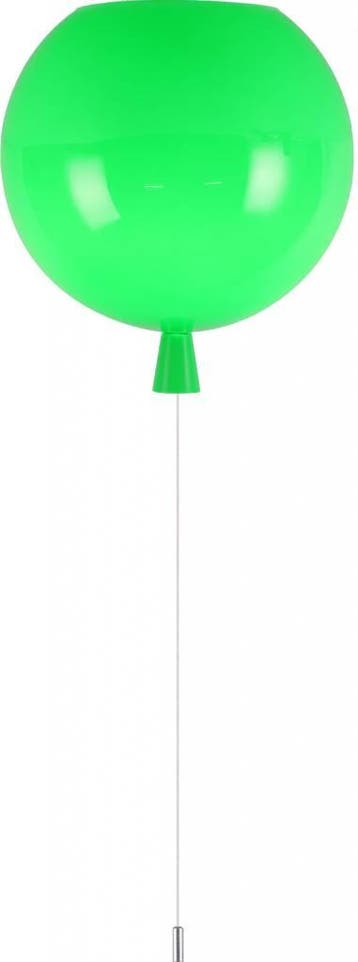 Plafondlamp Ballonlamp Groen Middelgroot inclusief 4W LED la, Ophalen of Verzenden, Nieuw, Kunststof