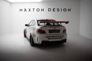 Maxton Carbon Spoiler met LED BMW 1 M E82, Verzenden