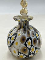 Livio Campanella - Vaas - Muranoglas - Fles met 24k gouden