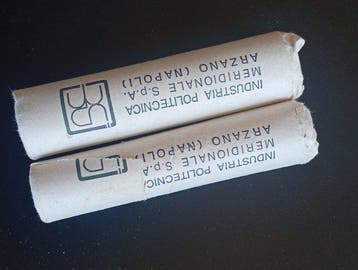 Italië. Lotto 2 Rotolini Gettoni Telefonici IPM di ARZANO
