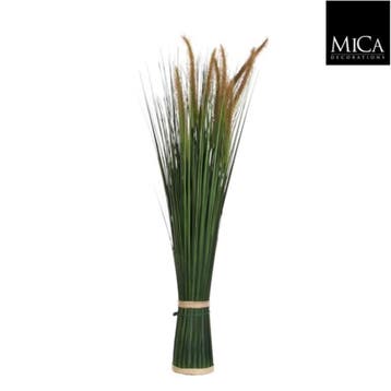 Pluimgras Bruin L 76 Cm Mica Decorations Edelman, Verzenden, Nieuw