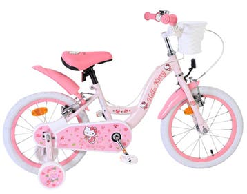 Hello Kitty Kinderfiets - Meisjes - 16 inch - Roze - Twee, Verzenden, Nieuw, 16 inch