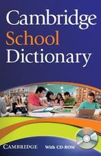 Cambridge School Dictionary With Cd Rom 9780521712637, Zo goed als nieuw