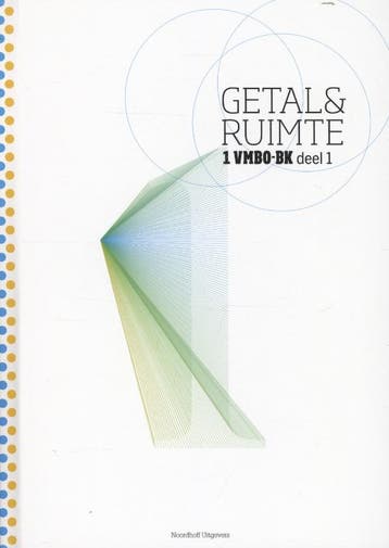 Getal en Ruimte  1 1 vmbo bk 9789011111608, Zo goed als nieuw