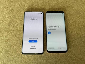 Online veiling: Samsung, Galaxy S10 en S8, smartphones (2, Nieuw