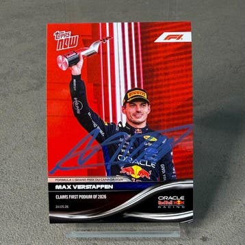 Red Bull Racing - Topps Now - (030) Max Verstappen - Claims, Nieuw