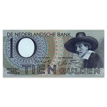 10 Gulden Staalmeester 1943 Pr, Verzenden