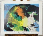 Walasse Ting - Green-eyed Cat (Yvon Riviére Éditeur, Paris)