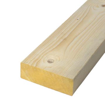 Vuren Balk Geschaafd 63x175, Nieuw, Ophalen of Verzenden, Balk, Vuren