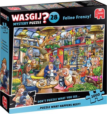 Wasgij Mystery 28 - Kat-en-Muisspel! (1000 stukjes) | Jumbo, Verzenden, Nieuw