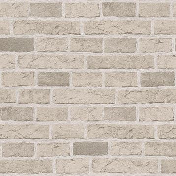 Profhome 779830-GU Natuur behang mat crème beige 5,33 m2, Verzenden