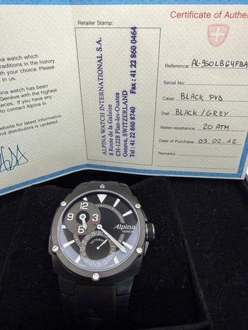 Alpina - Avalanche Extreme Regulateur - Heren - 2010-2020, Nieuw