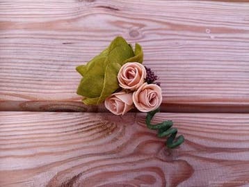Corsage Ranonkel CRR 309 MosGroen Cava Maatwerk, Ophalen of Verzenden, Nieuw