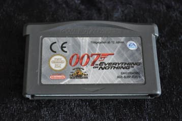 007 everything or nothing Gameboy Advance, Spelcomputers en Games, Verzenden, Nieuw