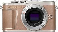 Olympus PEN E-PL10 body bruin, Audio, Tv en Foto, Fotocamera's Analoog, Verzenden, Zo goed als nieuw, Olympus