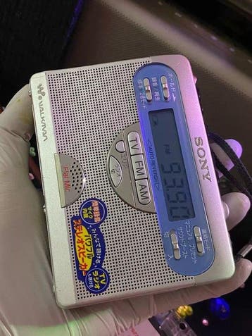 Sony - WM-GX410 Draagbare cassettespeler, Nieuw