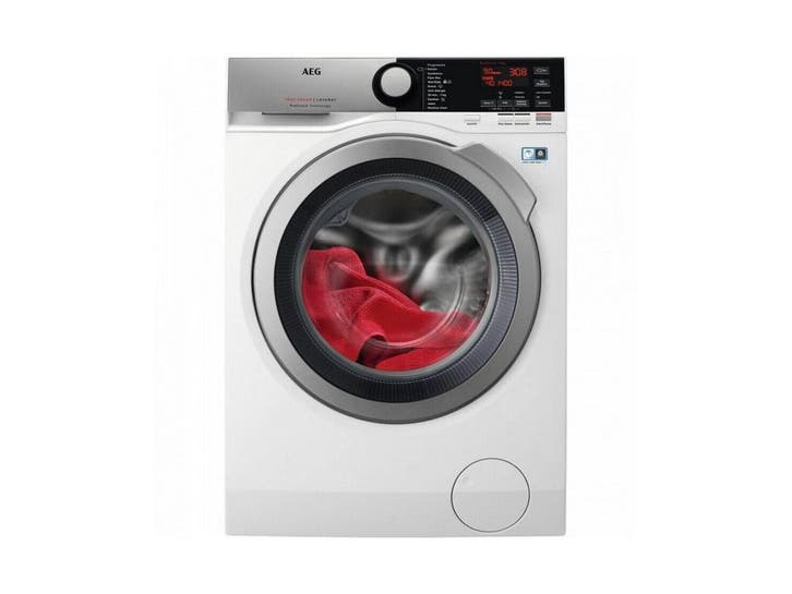 AEG L7FE96ES - Wasmachine - 1600 toeren 9 kg - Wit, Witgoed en Apparatuur, Wasmachines, Zo goed als nieuw, Verzenden