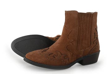 Muyters Cowboy laarzen Meisjes in maat 35 Cognac, Verzenden, Jongen of Meisje, Zo goed als nieuw, Muyters