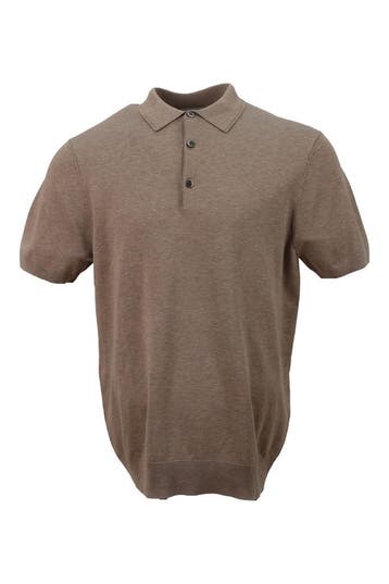 Profuomo Polo in maat L Beige, Verzenden, Zo goed als nieuw, Overige kleuren, Profuomo
