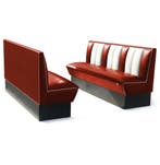 Classic Retro Diner Bank Bel Air HW180 Ruby, Huis en Inrichting, Banken | Bankstellen, Ophalen, Gebruikt