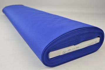 Donkerblau waterafstotende canvas stof  - 10 of 50 meter rol, Blauw, 120 cm of meer, Ophalen of Verzenden, Polyester