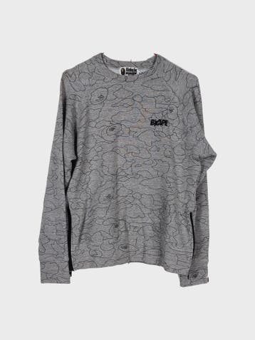 A Bathing Ape Sweatshirts Heren maat S Grijs, Ophalen of Verzenden, Zo goed als nieuw, Grijs, A Bathing Ape