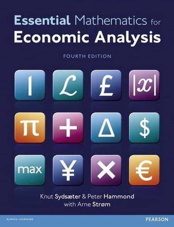 Essential Mathematics for Economic Analysis, 9780273760740, Verzenden, Zo goed als nieuw, HBO