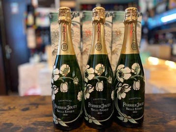 2016 Perrier-Jouët, Belle Epoque - Champagne - 3 Flessen, Nieuw