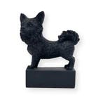 Mooie urn zwart mat voor uw hondje Chihuahua 13,5cm, Nieuw