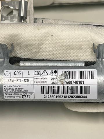 Mercedes E-klasse airbag dak hemel bj.2012 Artnr.608740100, Nieuw
