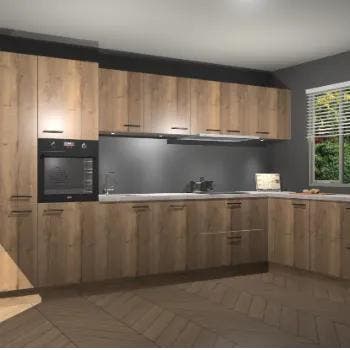 Chocolade Eiken keuken Petten 94711, Verzenden, Nieuw