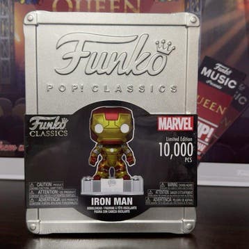 Funko - Funko Pop - Marvel - Iron Man #01 (Pop! Classics) -