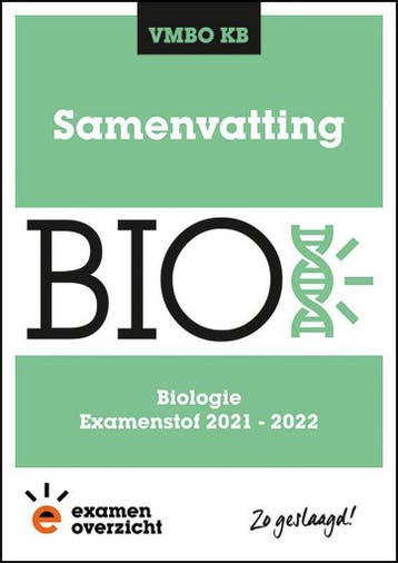 ExamenOverzicht - Samenvatting Biologie VMBO KB, Boeken, Schoolboeken, Verzenden, Zo goed als nieuw, ExamenOverzicht