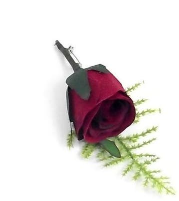 Corsage Romance Bridal Rood, Ophalen of Verzenden, Nieuw