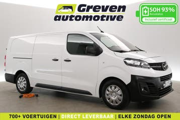 Opel Vivaro-e 75 kWh L3H1 Long Range | Snelladen | SOH 93% |, Automaat, Wit, Elektrisch, Opel