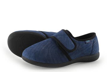Promed Pantoffels in maat 40 Blauw, Promed, Zo goed als nieuw, Pantoffels of Sloffen, Verzenden