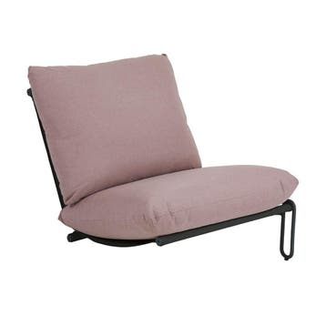 *WOONWINKEL* Lavis Amin Extra Zitgedeelte Roze, Verzenden, Nieuw, Stof